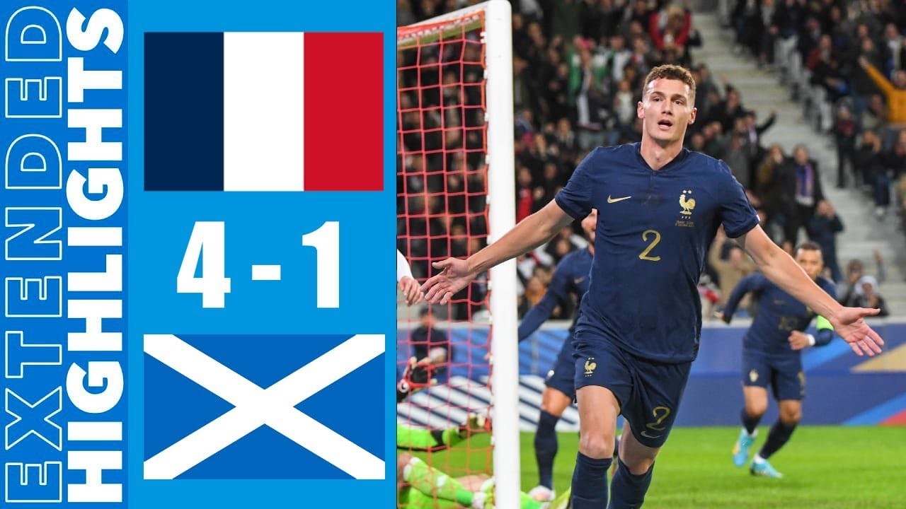#ไฮไลท์ฟุตบอล [ ฝรั่งเศส 4 - 1 สกอตแลนด์ ] กระชับมิตร ทีมชาติ 2023/18.10.66
